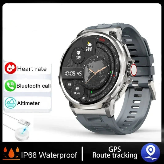 1.85 Inch HD Bluetooth Call Sports Fitness Tracker  710mAh Smartwatch