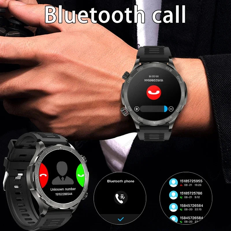 Bluetooth Large Screen NFC IP68 Waterproof GPS Sports Smart Watch