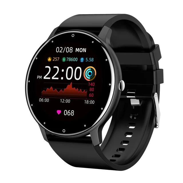 Smart Watch Women Men Full Touch Screen Bluetooth 5.2 Call Waterproof Watches Sports Fitness Tracker