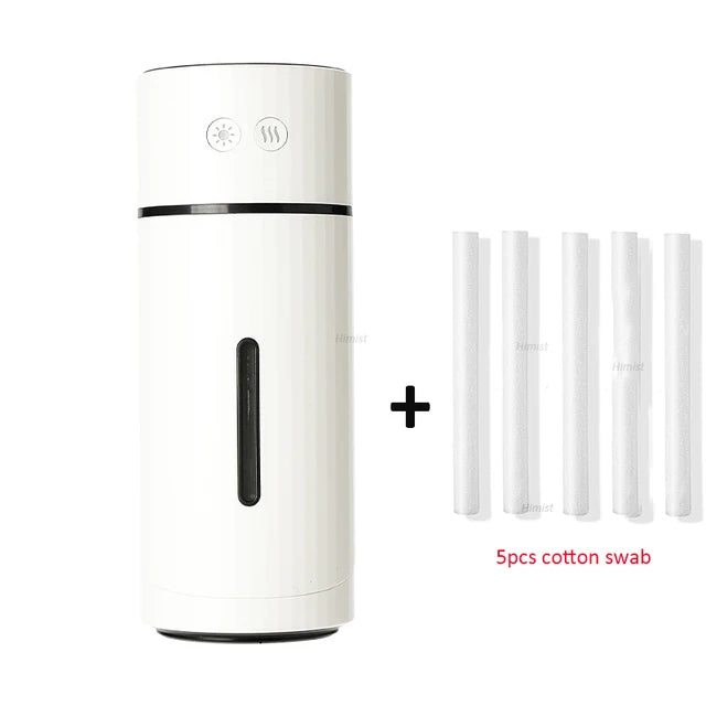 Wireless Air Humidifier USB Aromatherapy Diffuser 1000mAh Rechargeable Battery Ultrasonic