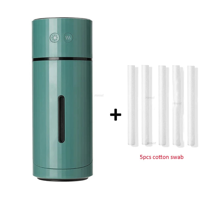 Wireless Air Humidifier USB Aromatherapy Diffuser 1000mAh Rechargeable Battery Ultrasonic