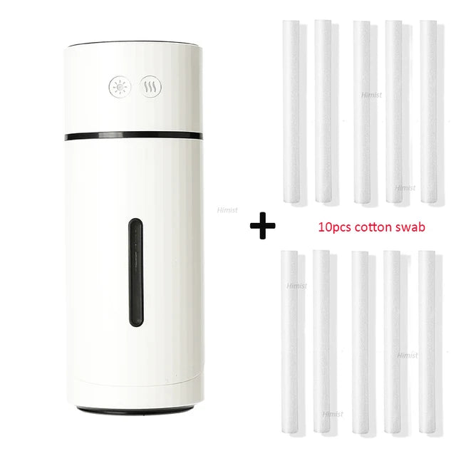 Wireless Air Humidifier USB Aromatherapy Diffuser 1000mAh Rechargeable Battery Ultrasonic