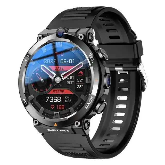 4G LTE Android Smartwatch Dual Camera Wifi 4G SIM Card Wireless Fast Internet Access GPS APP Download