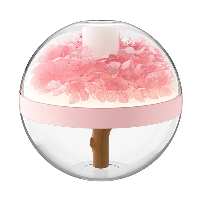 800mAh USB Rechargeable Battery Air Humidifier Eternal Flower Portable Mist Sprayer Aroma Diffuser Home Mini Humidifier