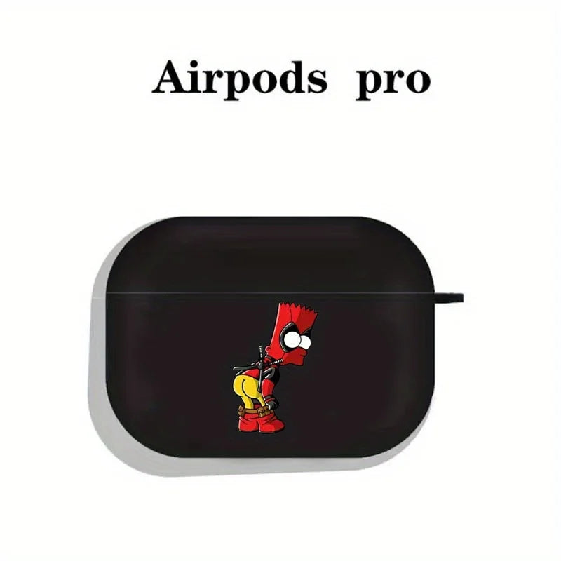 Deadpool AirPods Case Cover For Airpods 1 2 3 For Airpods Pro