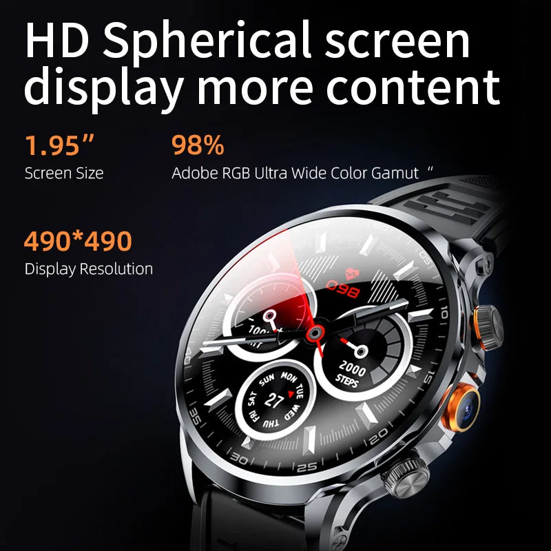 Core3 Android Smart Watch 1.95inch Big Screen 3GB RAM 32GB ROM 4G Network Smartwatch Google Play WIFI GPS Sim