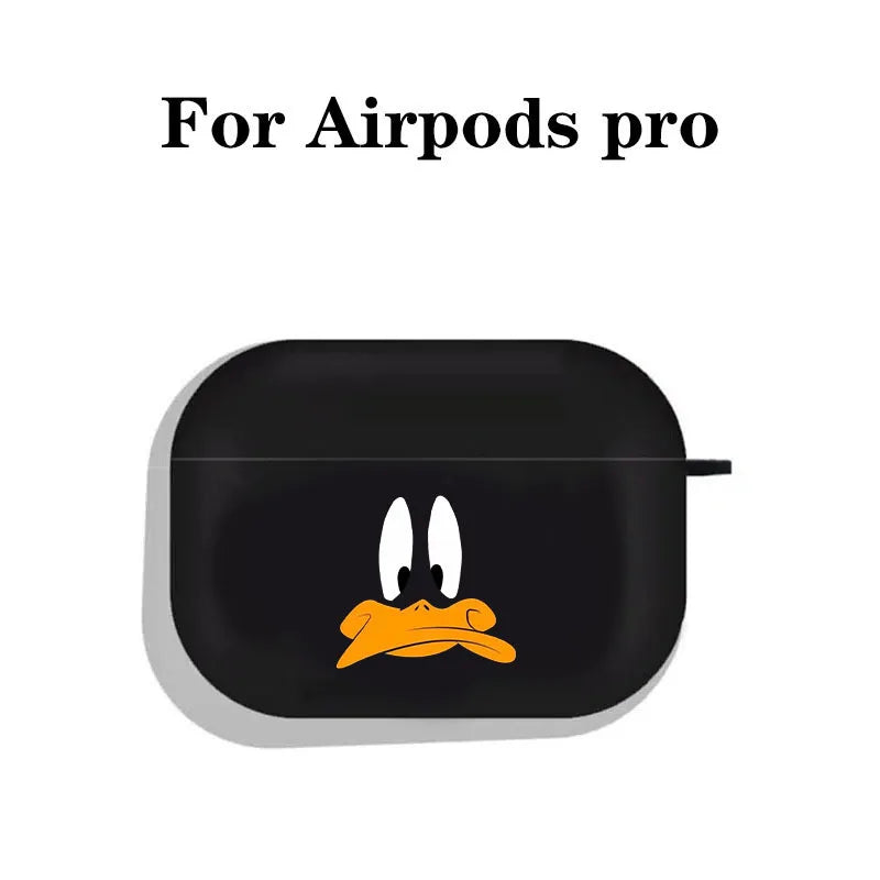 Cartoon Duck Protective Case for AirPods 1/2/3/Pro