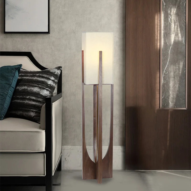 Fairbanks Floor Lamp Wooden Floor Lamp Solid Nordic Designers Floor Lamps