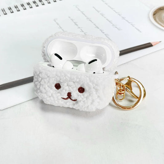 For Airpods Pro 2 Case 2022 Cute Fluffy Dog Earphone Case Headphone Cover For Apple AirPod 3 2 Pro 2nd Generation Pro USB C Case