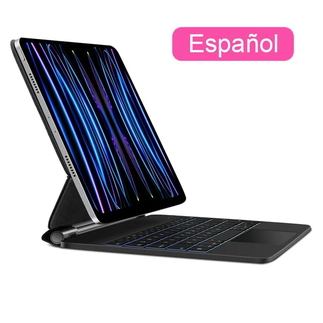 Magic Keyboard for iPad Pro 11 2024  Air 4 Air 5 Air 6 for iPad 12.9 10th Generation 6th 5th 4th 3rd Gen Cover Case