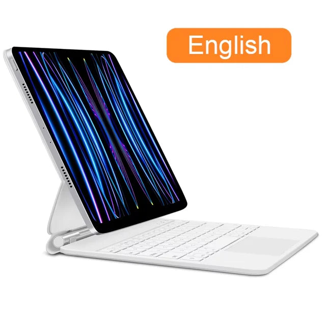 Magic Keyboard for iPad Pro 11 2024  Air 4 Air 5 Air 6 for iPad 12.9 10th Generation 6th 5th 4th 3rd Gen Cover Case