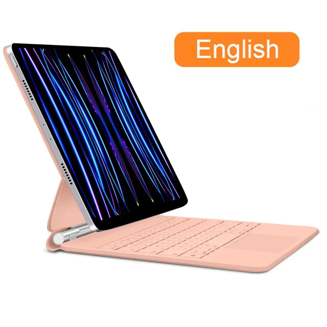 Magic Keyboard for iPad Pro 11 2024  Air 4 Air 5 Air 6 for iPad 12.9 10th Generation 6th 5th 4th 3rd Gen Cover Case