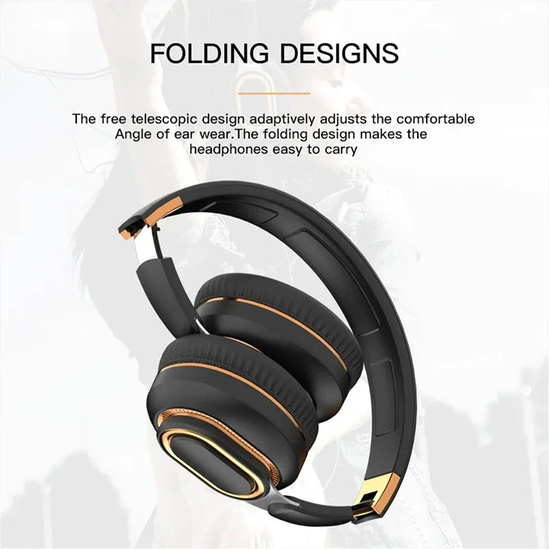 H7 Wireless Earphones Bluetooth 5.0 Headset Stereo Foldable Headphone with Mic SmartPhone Headphone for Xiaomi iPhone Samsung