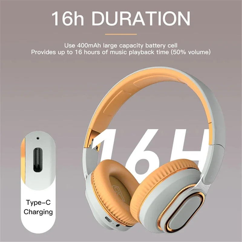 H7 Wireless Earphones Bluetooth 5.0 Headset Stereo Foldable Headphone with Mic SmartPhone Headphone for Xiaomi iPhone Samsung