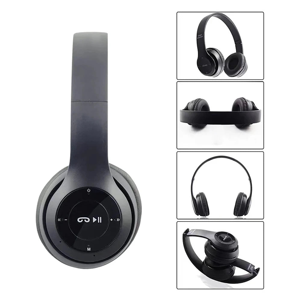 Handsfree Wireless Headphones Noise Canceling Earphone P47 headset Bluetooth