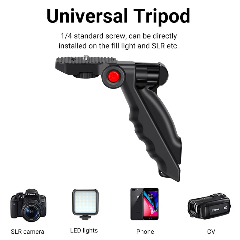 Wireless Vlogging Kit Phone Tripod with Lavalier Microphone LED Light for iPhone Android Smartphone Live Streaming Toolkit