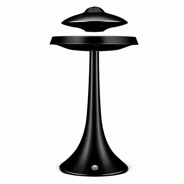 Magnetic Levitation Smart Speaker Wireless Charging 3D Surround Sound Fashion Audio UFO Flying Saucer Speaker USB Bluetooth Gift