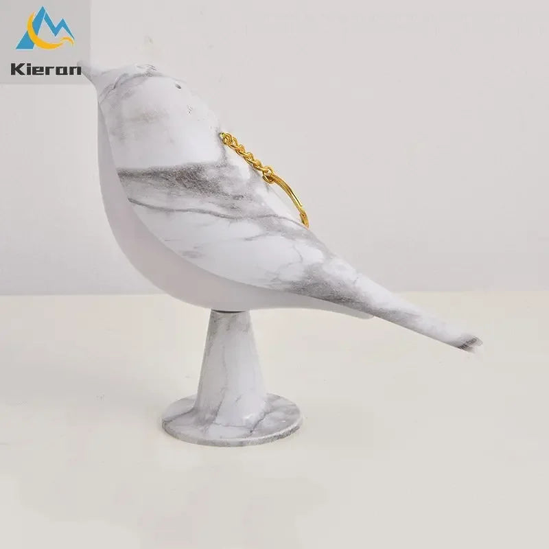 Modern Simple Magpie Led Desk Light Bedroom Study Bedside Lamp Living Room Decorate Touch Bird Floor Lamps Car Aromatherapy Lamp