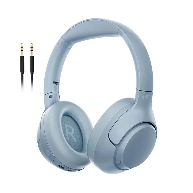 Wireless Headphones Bluetooth 5.4 Hi-Res Audio Over Ear Headset 43dB Hybrid Active Noise Cancellation