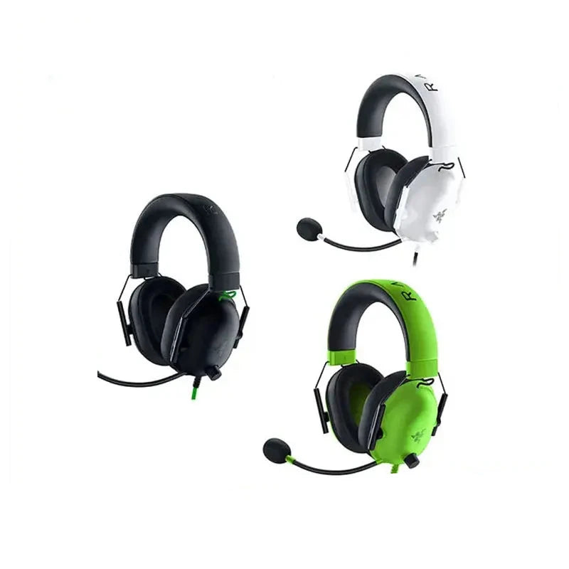 Razer BlackShark V2 X Wired Esports Headset Advanced Passive Noise Cancellation, 7.1 Surround Sound, Hyperclear Cardioid Mic