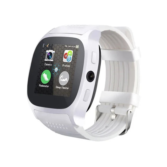 T8 V8 Bluetooth Sports Smart Watch With Camera Whatsapp Support SIM TF Card Call Smartwatch For Android Phone Smart Weara