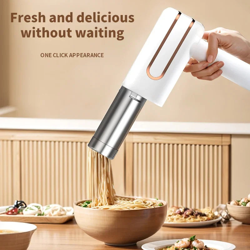 Tinsol Electric Cordless Noodle Maker Portable Noodle Press Home Appliances Outdoor Kitchen Home Breakfast Smart Noodle Maker