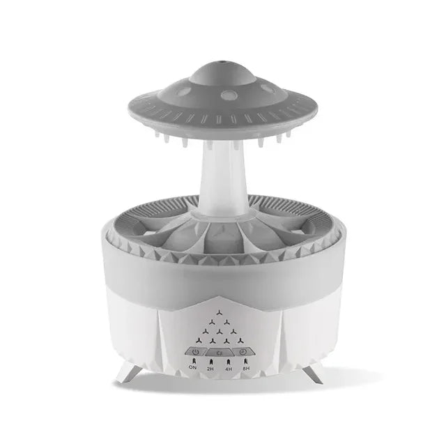 UFO Raindrop Humidifier Water Drop Air Humidifier USB Aromatherapy Essential Oils Aroma