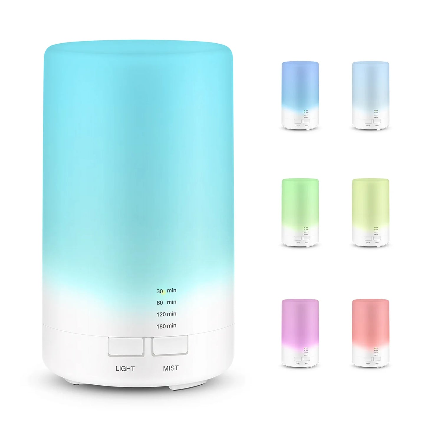 USB Humidifier Aroma Diffuser Essential Oil Air Purifier Lamp Aromatherapy Electric Smell Distributor