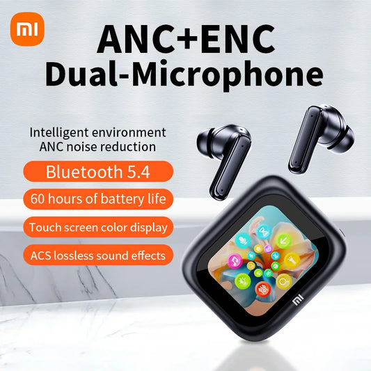 Wireless Bluetooth5.4 Full In Touch screen Noise Reduction Headset With Mic